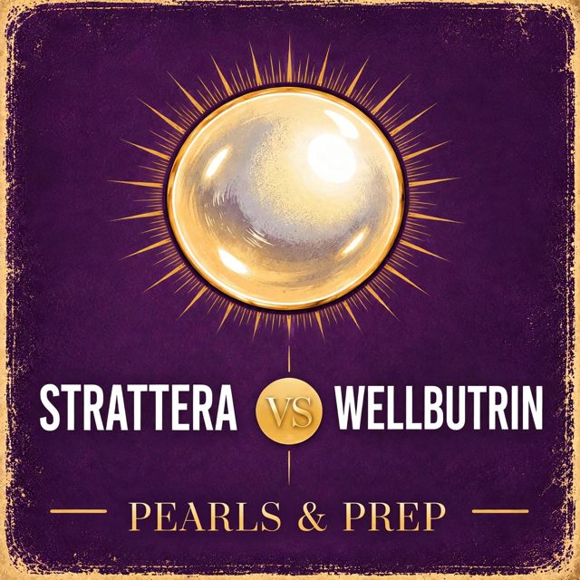 Episode artwork — Strattera vs Wellbutrin
